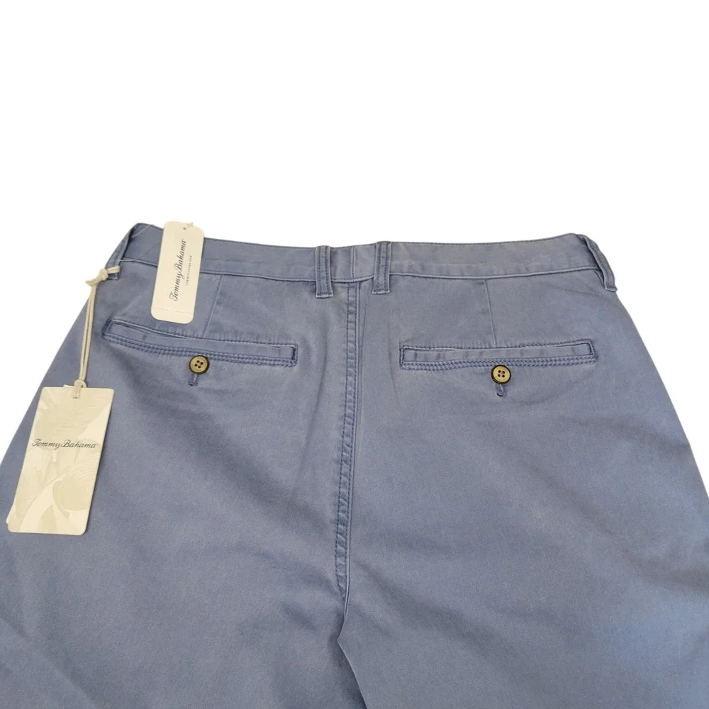 Tommy Bahama Boracay Shorts Mens 30 Chambray Blue NWT Cotten blend  C717